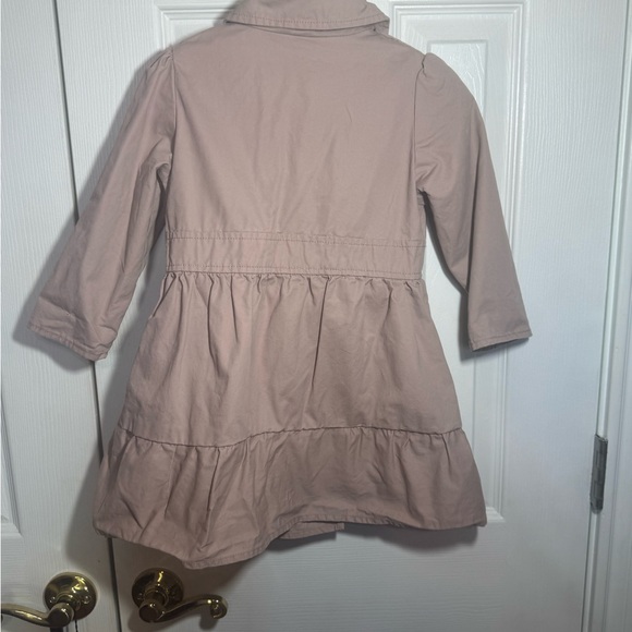 Nice! GAP Light Brown Toddler Trench Coat Jacket 3T - Picture 3 of 4